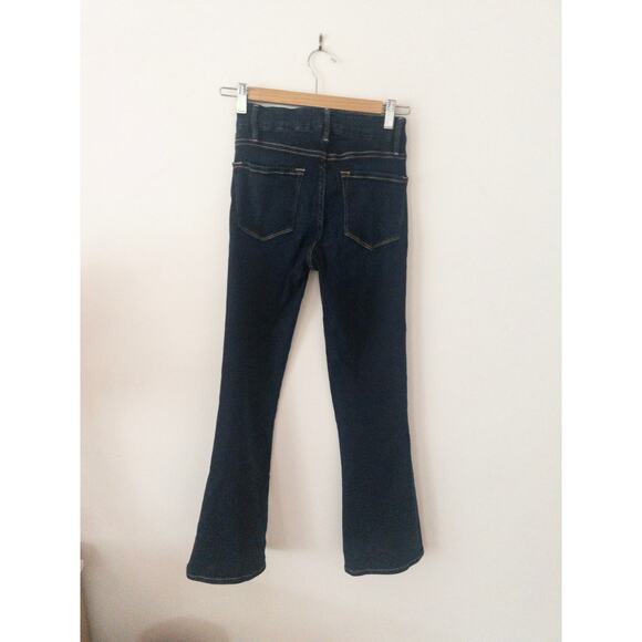 Frame Jeans Le Crop Mini Boot In Shade TEMPLE Size 25 - Picture 3 of 5